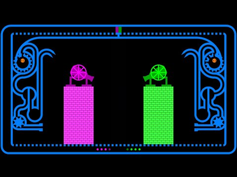 Castle Destruction 7 - Marble Race in Algodoo