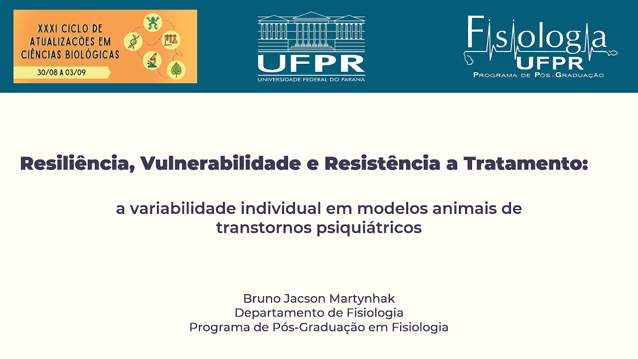 Variabilidade Individual   Resiliência e Refratariedade