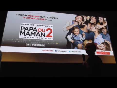 Papa ou Maman 2 présenté par Laurent Lafitte et Marina Foïs