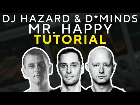 How To Make BASSES Like DJ HAZARD & D*MINDS - MR HAPPY In Serum | Jump Up Tutorial
