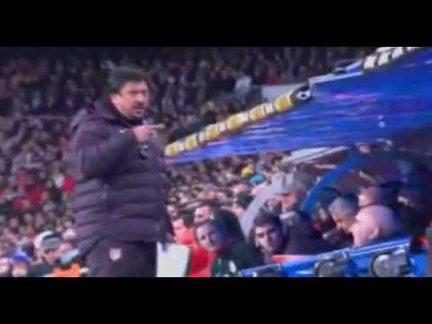 Discussão entre Gérman Burgos e Mourinho