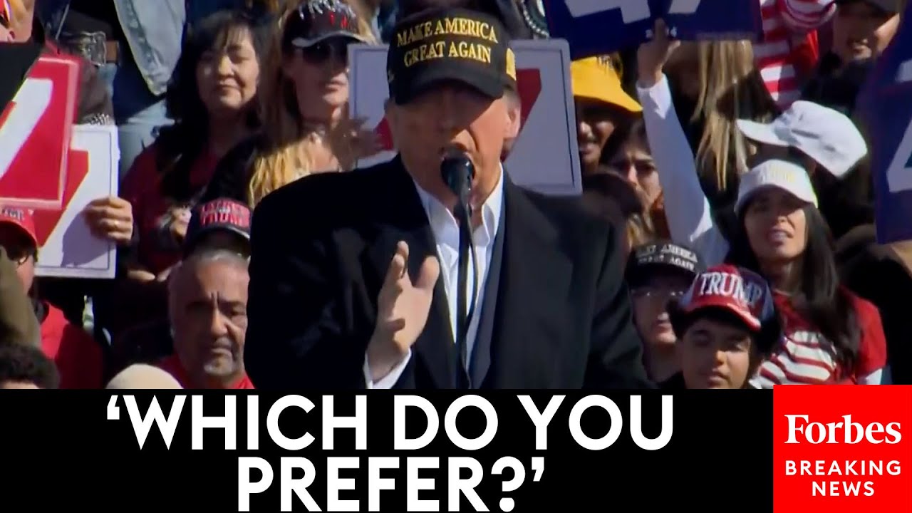 JUST IN: Trump Live-Polls Crowd At Albuquerque Rally Whether They Prefer 'Hispanics' Or 'Latinos'