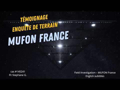 Triangular UFO in France: a multi-stage observation (2025)