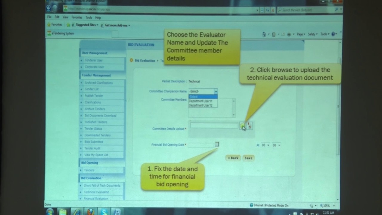 3 Technical Bid Evaluation