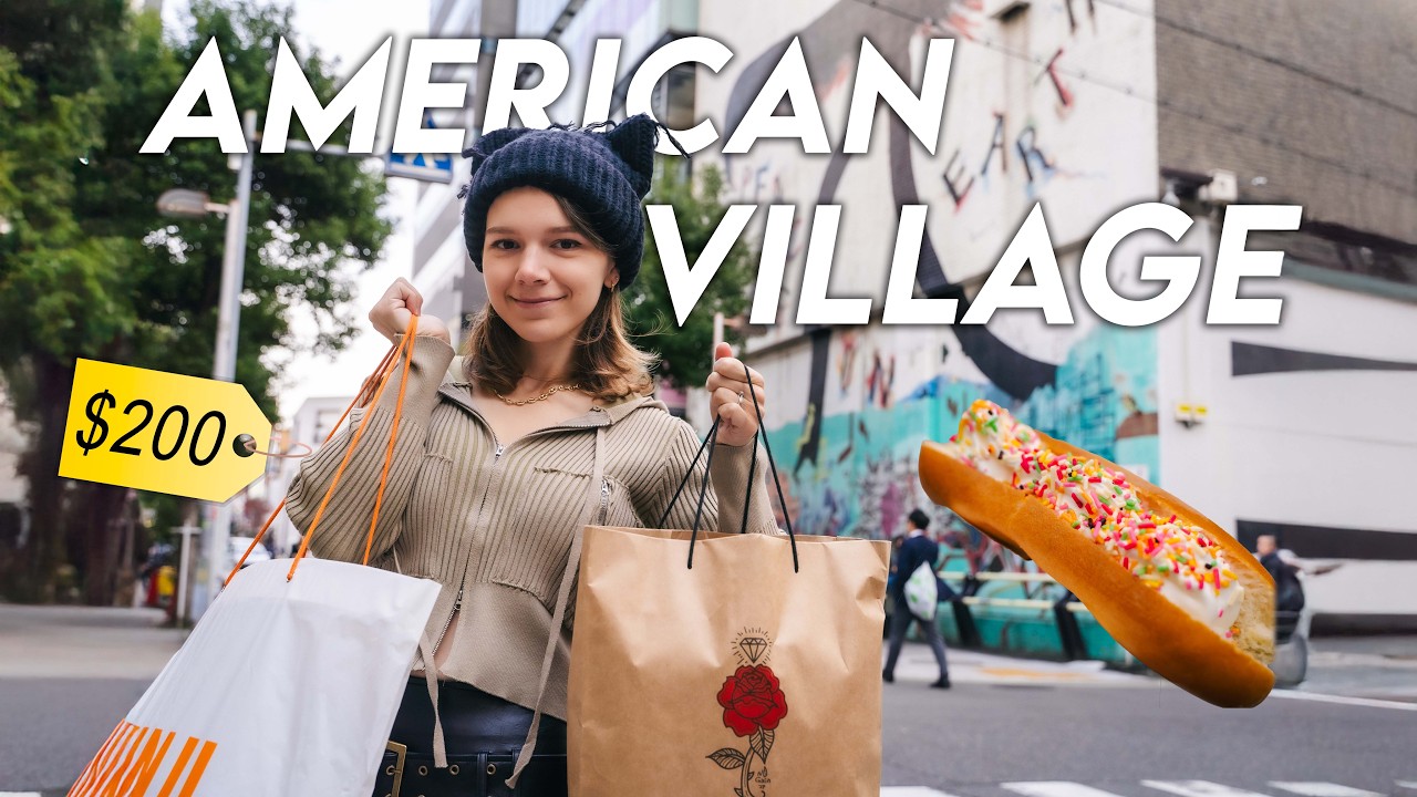 Your ultimate guide to Amerikamura in this video!