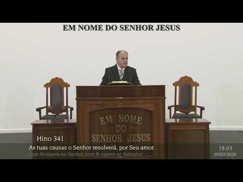 CCB HINO 341   COM FÉ  ESPERA NO SENHOR