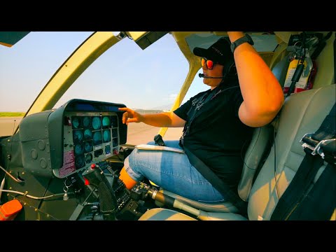 How to Startup & Take Off a Bell 206 Helicopter