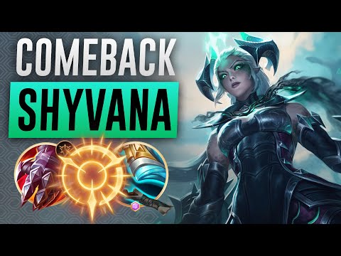 RECOVER A Losing Game & Carry Your Team As Shyvana Jungle! | Season 11 Jungle Guide & Dragon Build