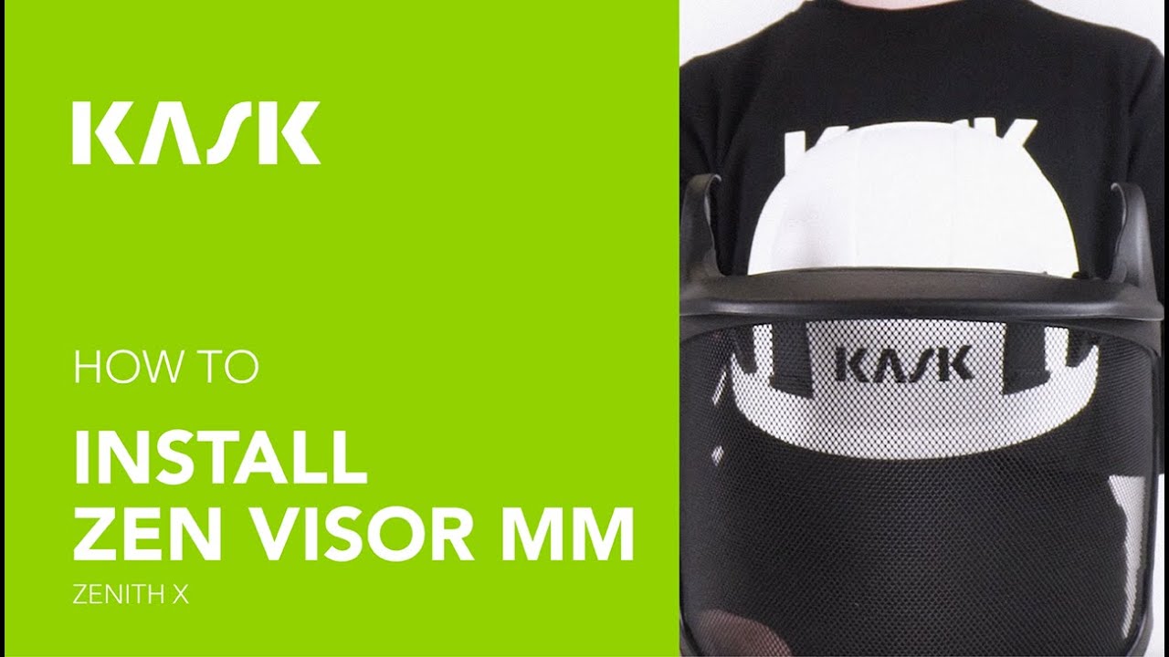 KASK | ZEN FULL FACE VISOR ASSEMBLY