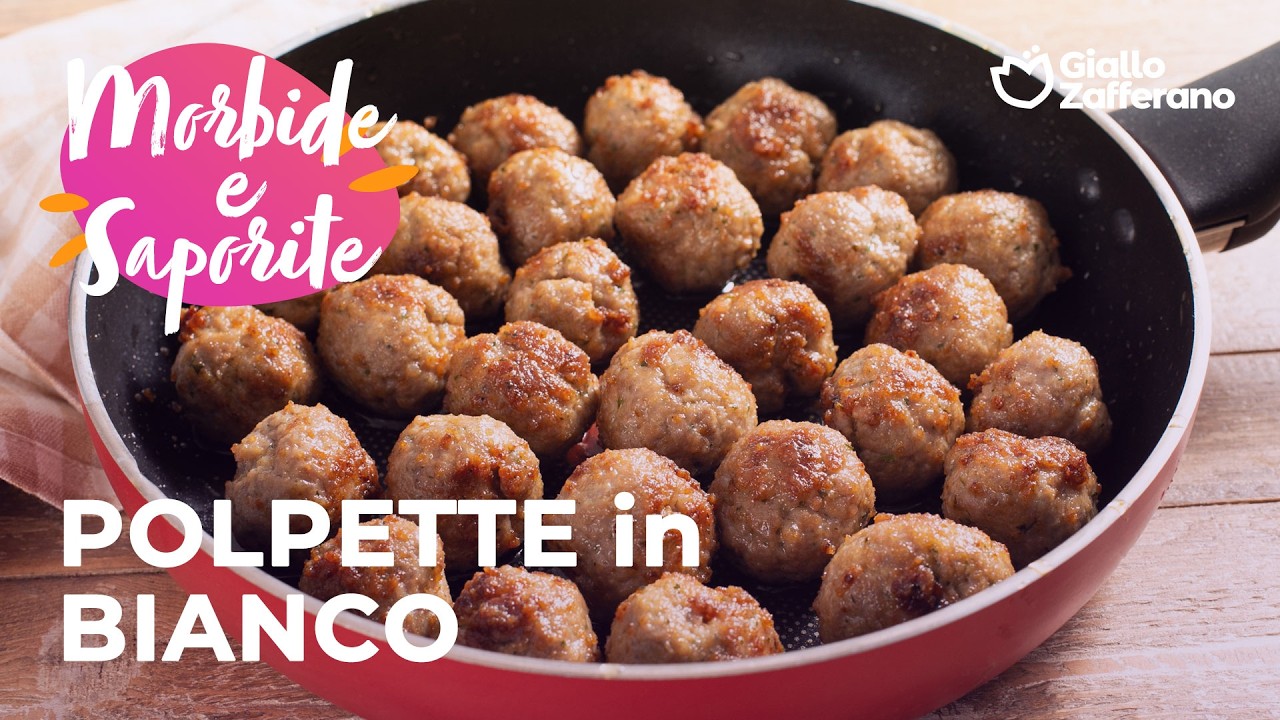 POLPETTE in BIANCO: così morbide che una tira l'altra 🤍