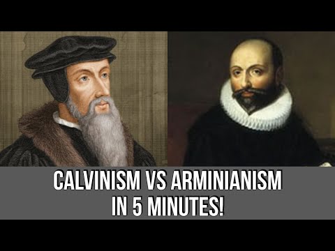 Calvinism vs Arminianism in 5 Minutes
