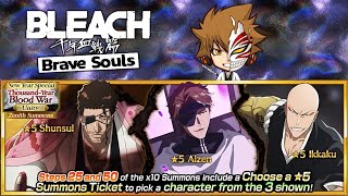 Thousand Year Blood War Unity Summons + Choose a 6 STAR - Bleach Brave Souls