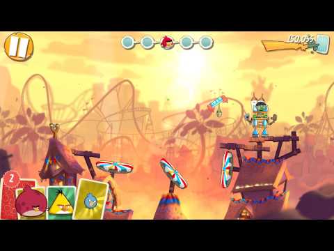 Angry Birds 2 | Pig City Pigsyland | Level 264 | 3 Star Walktrough