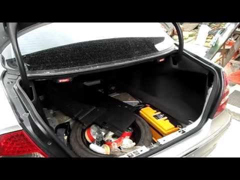 Крышка багажника w211