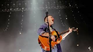 Zach Bryan performing Oak Island