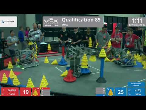 2018 VRC Arts Q85 - 86868R 590G vs 4253J 356A - 128 to 71