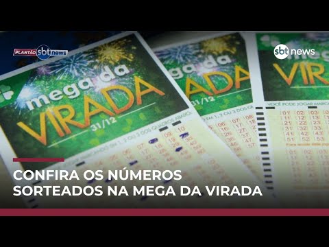 Veja as dezenas sorteadas na Mega da Virada, com prêmio de R$ 1,09 bilhão | #RadarNews