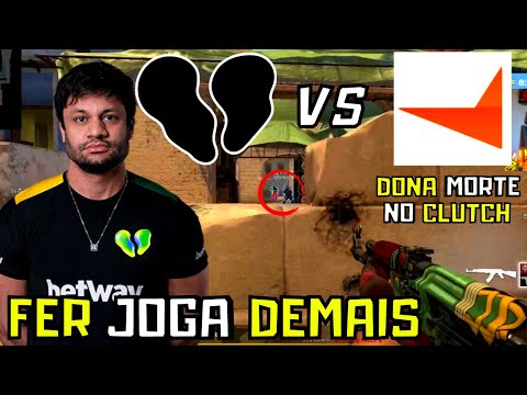 00Nation vs 6o6uKu (Mapa Mirage - MD1) FER EX APOSENTADO - Transmissão Gaules e mch