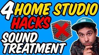 Sound Treatment For Bedroom (2020) | 4 EASY HOME STUDIO HACKS | Recording at Home TIPS