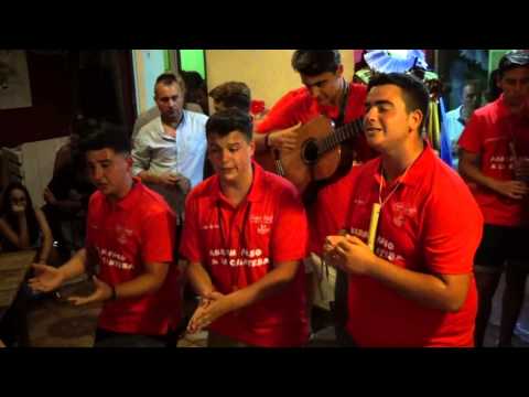 Comparsa juvenil "El Batallón de la Calle Trinidad" (2014) - La Cantera - Pasodoble "Otra semana"