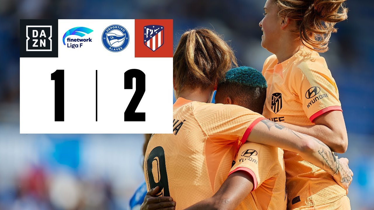 Deportivo Alavés vs Atlético de Madrid (1-2) | Resumen y goles | Highlights Liga F