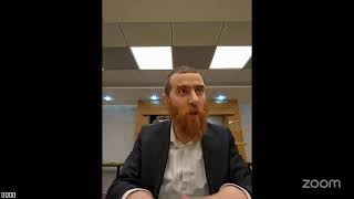 שיעור חודש אדר (הרב יחיאל גלוכובסקי) - התמונה מוצגת ישירות מתוך אתר האינטרנט יוטיוב. זכויות היוצרים בתמונה שייכות ליוצרה. קישור קרדיט למקור התוכן נמצא בתוך דף הסרטון