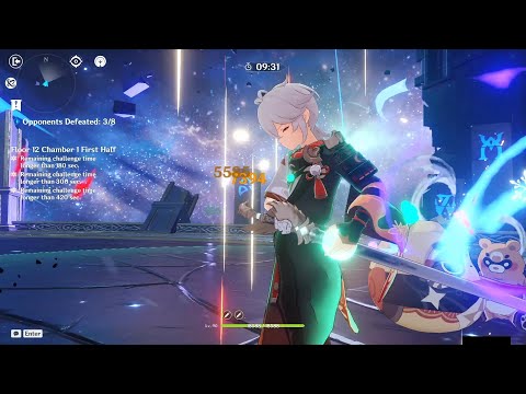 [F12 2.7] All Favonius Weapon Teams (Melt & Taser) | Abyss 1 June 22 | Genshin