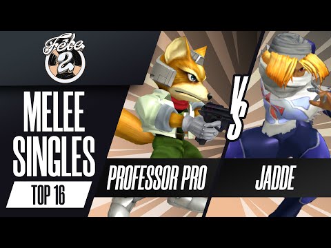 Professor Pro vs. Jadde - Melee Singles Losers Top 16 - Fete 2