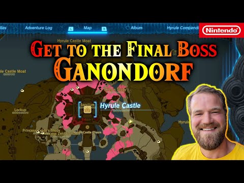 How to Get to the Final Boss | Ganondorf Under Hyrule Castle | Zelda Tears of the Kingdom