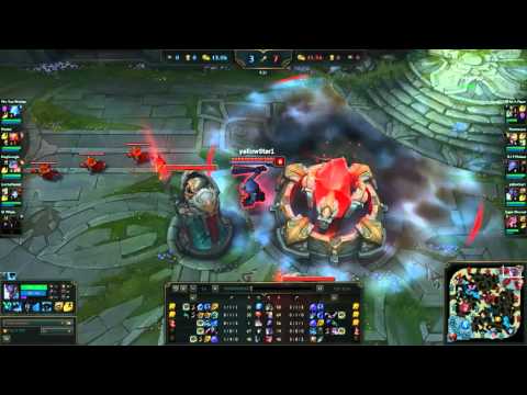 LoL: YellOwStaR Trundle vs Sona Support SEASON2016 Apr 2016