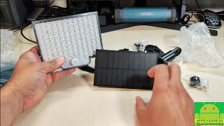 ohne Stromanschluss autarkes Licht Led Spot Solar Strahler kompakt und günstig mit 5 Meter Kabel