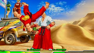 [Ken /Ryu]Capcom Vs SNK 2 (1CC) [Xbox]