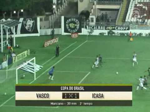 Vasco 1 x 1 Icasa- Copa do Brasil 2009