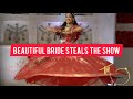 Beautiful Bride Steals the Show | Rajvaadi Odhni | By Twirling Moments