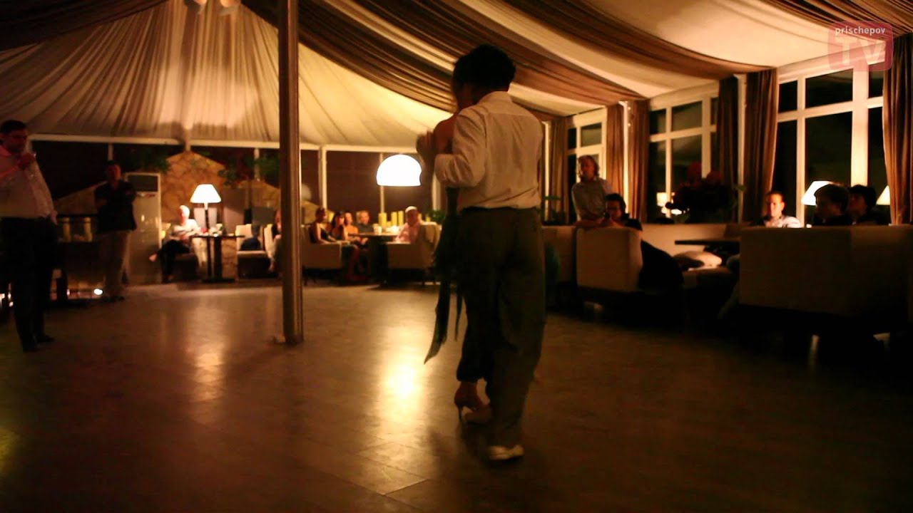 Video thumbnail for Mila Vigdorova & Andres Amarilla, Prischepov Milonga 20:12, Moscow, Russia, 09.09.2012