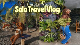 Costa Rica Solo Travel Vlog 2021 | San Jose + Jaco! Nightlife, Nauyaca falls, & much much more!