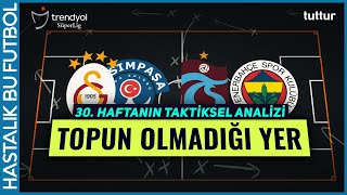 TOPUN OLMADIĞI YER | Trendyol Süper Lig 30. Hafta Taktiksel Analiz