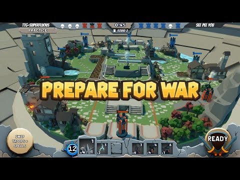 Tabletop Gods (HTC Vive) - trying online gameplay. No commentary.