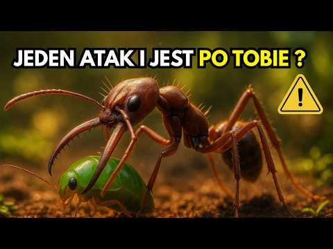 Przez 90 dni symuluje wam życie Drapieżnych Mrówek