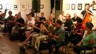 Karl Berger's Improvisers Orchestra - at El Taller, NYC - July 26 2012
