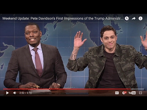 Huffpost "Proudly Sober Pete Davidson Steals ‘Weekend Update’ With Penis News"