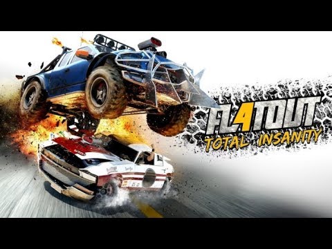 FlatOut 4  Total Insanity(PS4 PRO) Part 3, Derby Lounge Cup