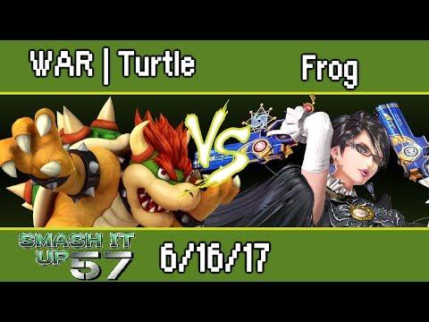 WAR Turtle (Bowser) vs Frog (Bayonetta)  - Wii U - SUI 57