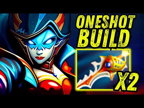 One Shot Meta x2 Divine Rapier Build 🔥🔥🔥 30Kills No Escape No Mercy 🔥 Phantom Assassin Dota 2