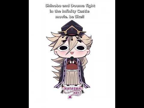 douma and Shinobu fight be like  inspired by @milouartt and @callatemajopls on  tiktok #demonslayer