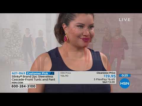 HSN | Slinky Brand Fashions 11.15.2018 - 05 AM