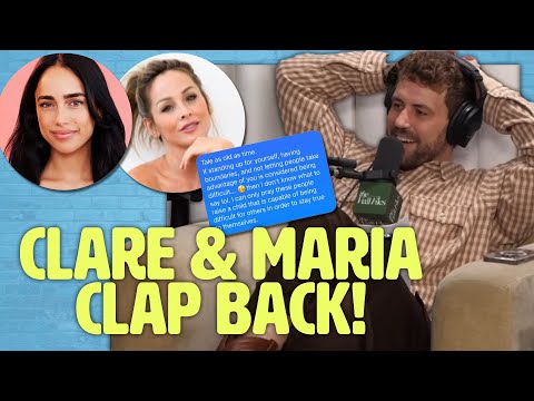 Bachelorette Clare (& Maria) RESPOND To Nick Viall's Shots That They Are Difficult To Work With