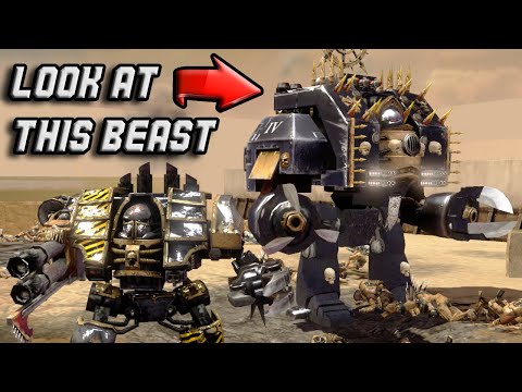 CHAOS LEVIATHAN DREADNOUGHT vs Tau! - Astartes Mod, Warhammer 40K: Dawn of War 2: Retribution