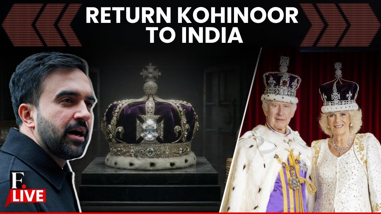 LIVE: New York Mayor Mamdani Urges King Charles to Return Kohinoor to India