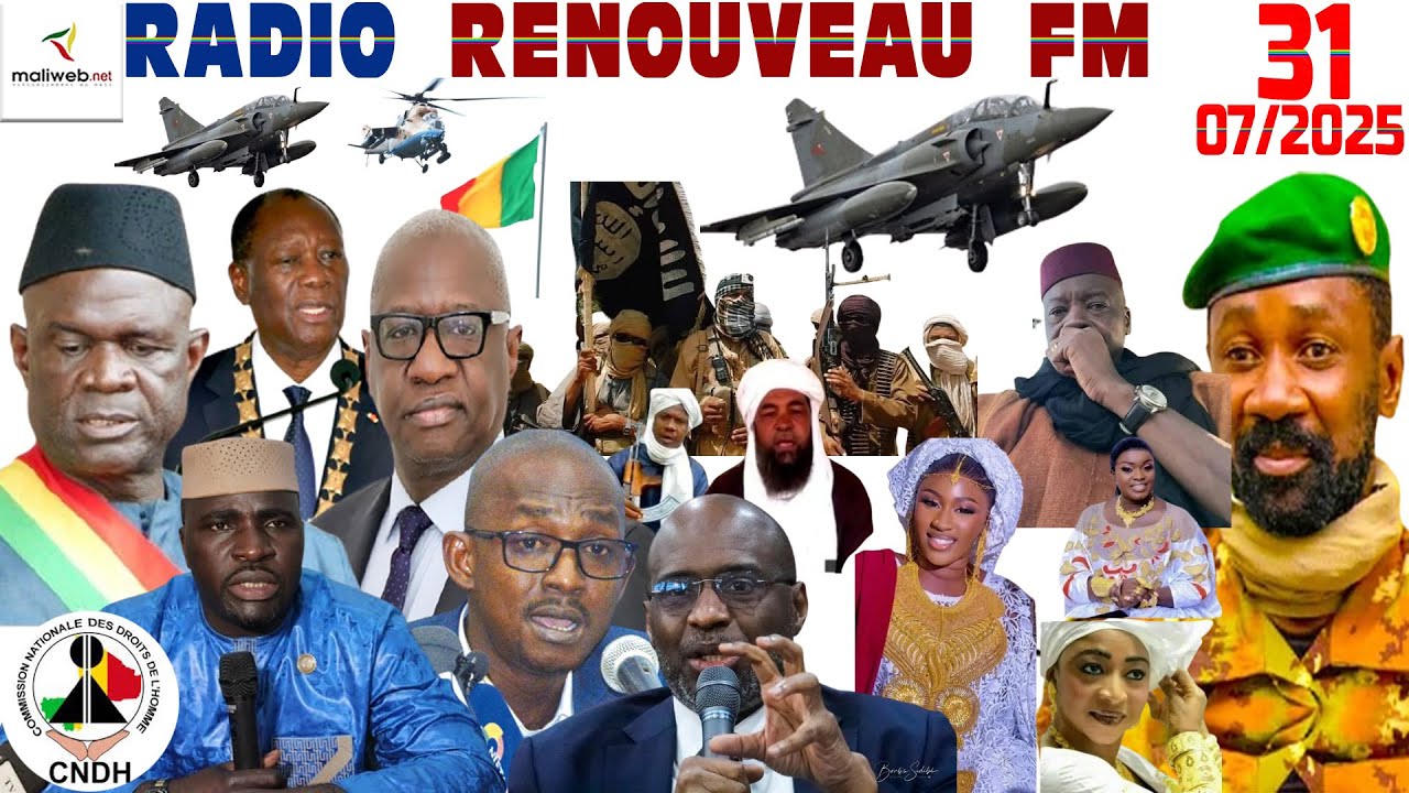 La Revue de Presse de la RADIO RENOUVEAU FM du 31 Juillet 2025